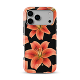Tiger Lily Elegance - Tough MagSafe iPhone Kryt