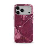 Pure Marble Burgundy - Tough Kryt MagSafe iPhone
