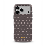 VYIR Signature Flowers, Taupe - Tough MagSafe iPhone Kryt