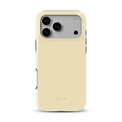 VYIR Signature Solid Colors, Butter Yellow - Shockproof Phone Case - VYIR