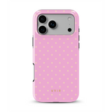 Tiny Polka Dots, Žensky růžová - Tough MagSafe Kryt na iPhone
