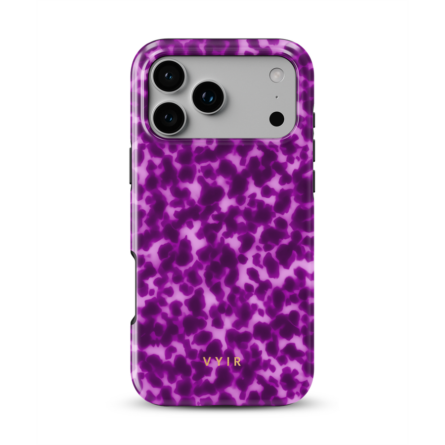 Tortoiseshell, Purple - Tough Kryt na mobil MagSafe iPhone