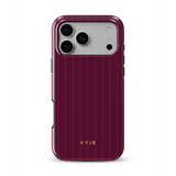 Vertical Stripes, Merlot - Tough Kryt na mobil MagSafe pro iPhone