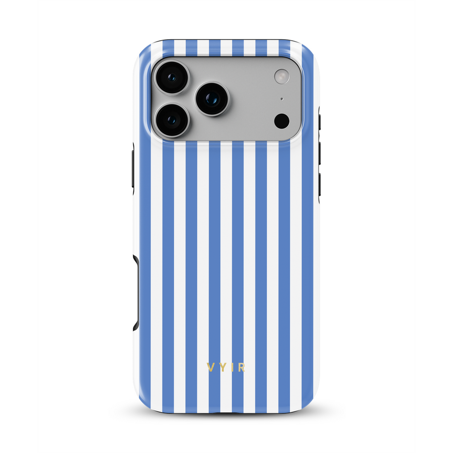 Vertical Stripes, pařížsky modrý - Tough MagSafe iPhone Kryt