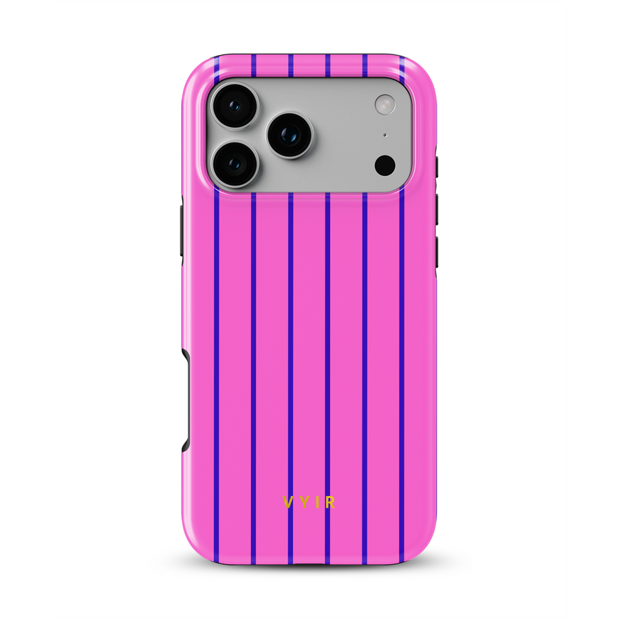 Vertical Stripes, Pink Curtains - Tough Kryt na mobil MagSafe pro iPhone