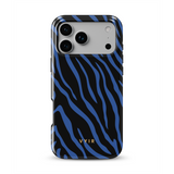 Zebra Luxe, Indigo Blue - Tough Kryt na mobil MagSafe iPhone