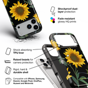 Golden Sunflower - Shockproof Phone Case - VYIR