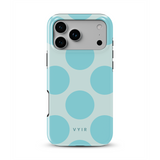 Big Polka Dots, Lagoon - Tough MagSafe Kryt na iPhone