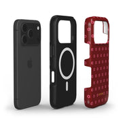 VYIR Signature Flowers, Passion Red - Shockproof MagSafe iPhone Case - VYIR