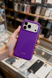 VYIR Signature Solid Colors, Fialová - Tough MagSafe Kryt na iPhone